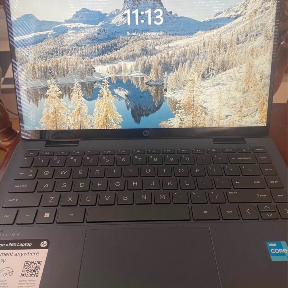 HP Pavilion 360 Laptop - Black